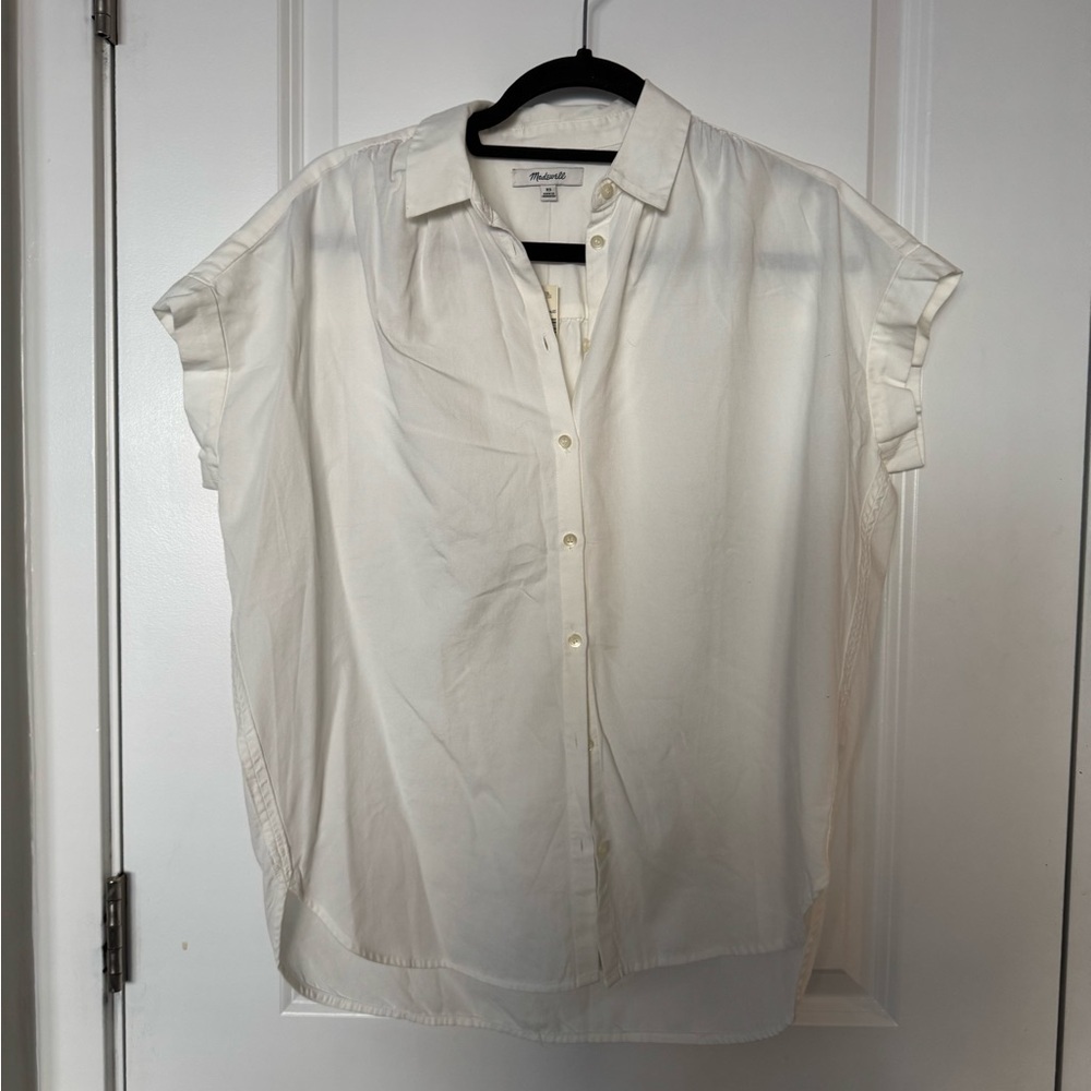 Madewell Women's Central Shirt White Button-Up